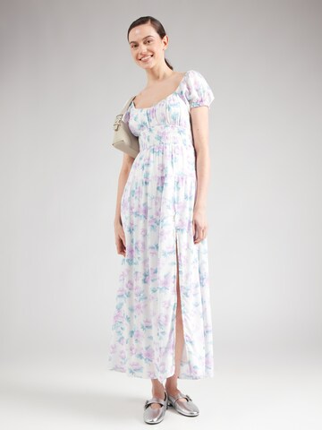 HOLLISTER Summer dress in White: front