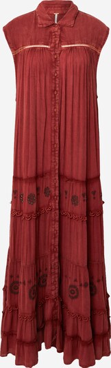 Rochie Free People pe maro ruginiu, Vizualizare produs