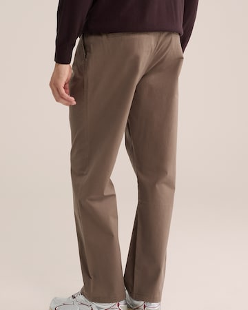 WE Fashion - Loosefit Pantalón plisado en verde