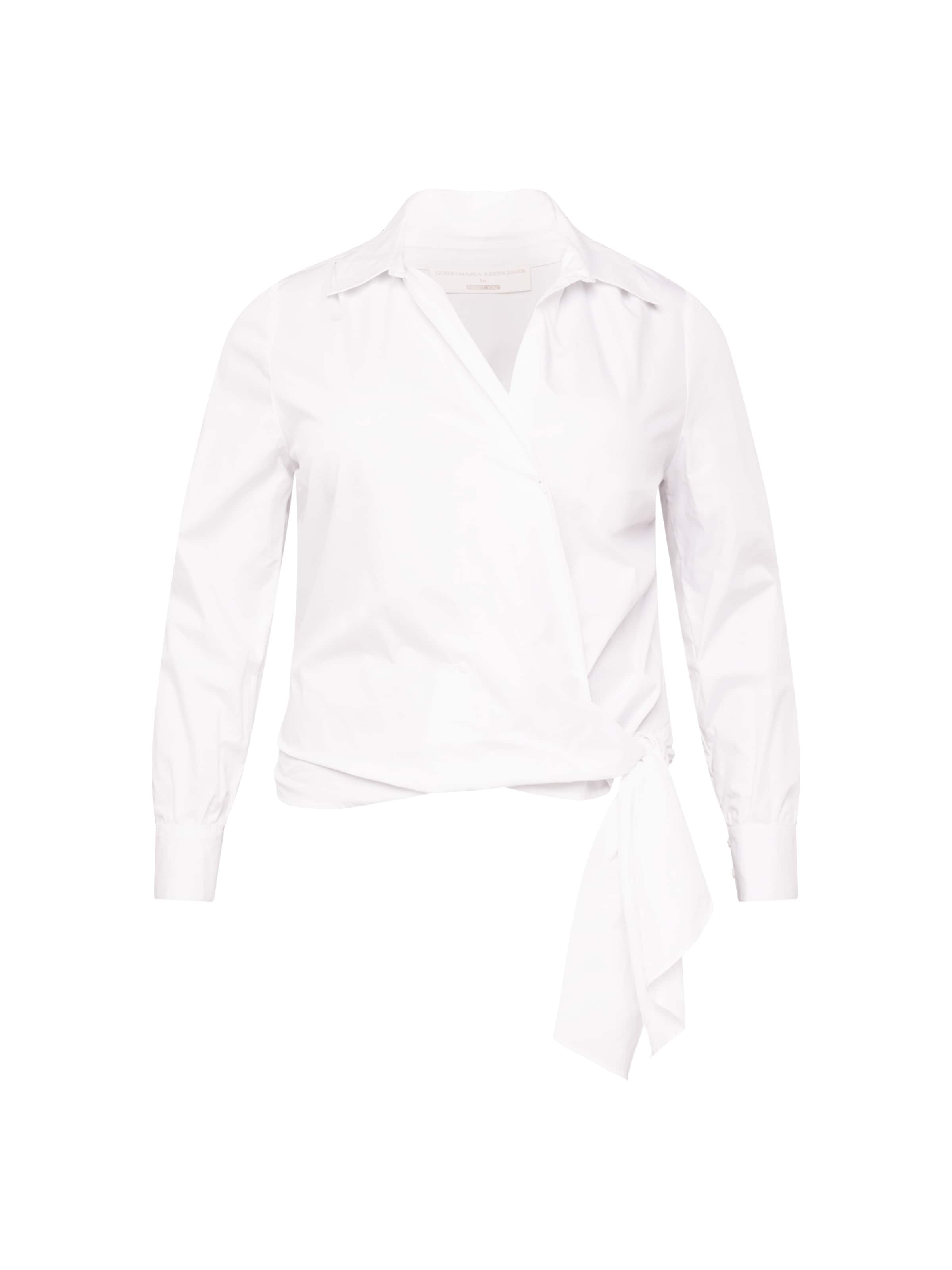 Guido Maria Kretschmer Curvy Bluse in Weiß: Vorderseite