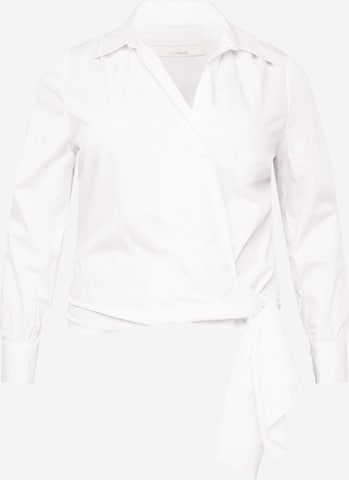 Guido Maria Kretschmer Curvy - Blusa em branco: frente