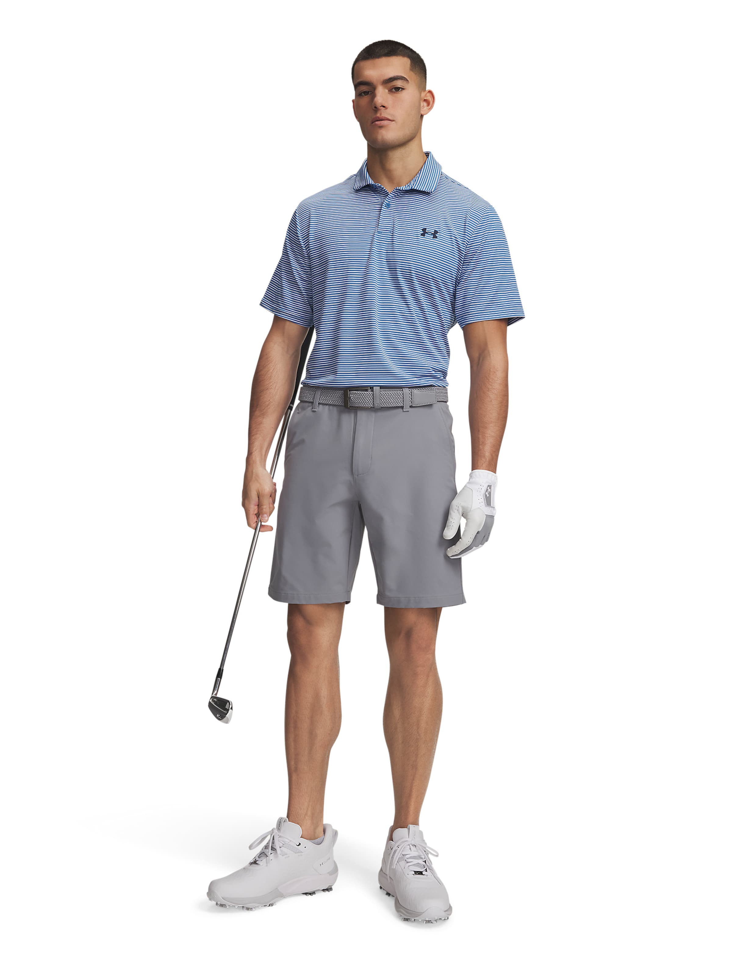 UNDER ARMOUR Regular Sportbroek in Grijs