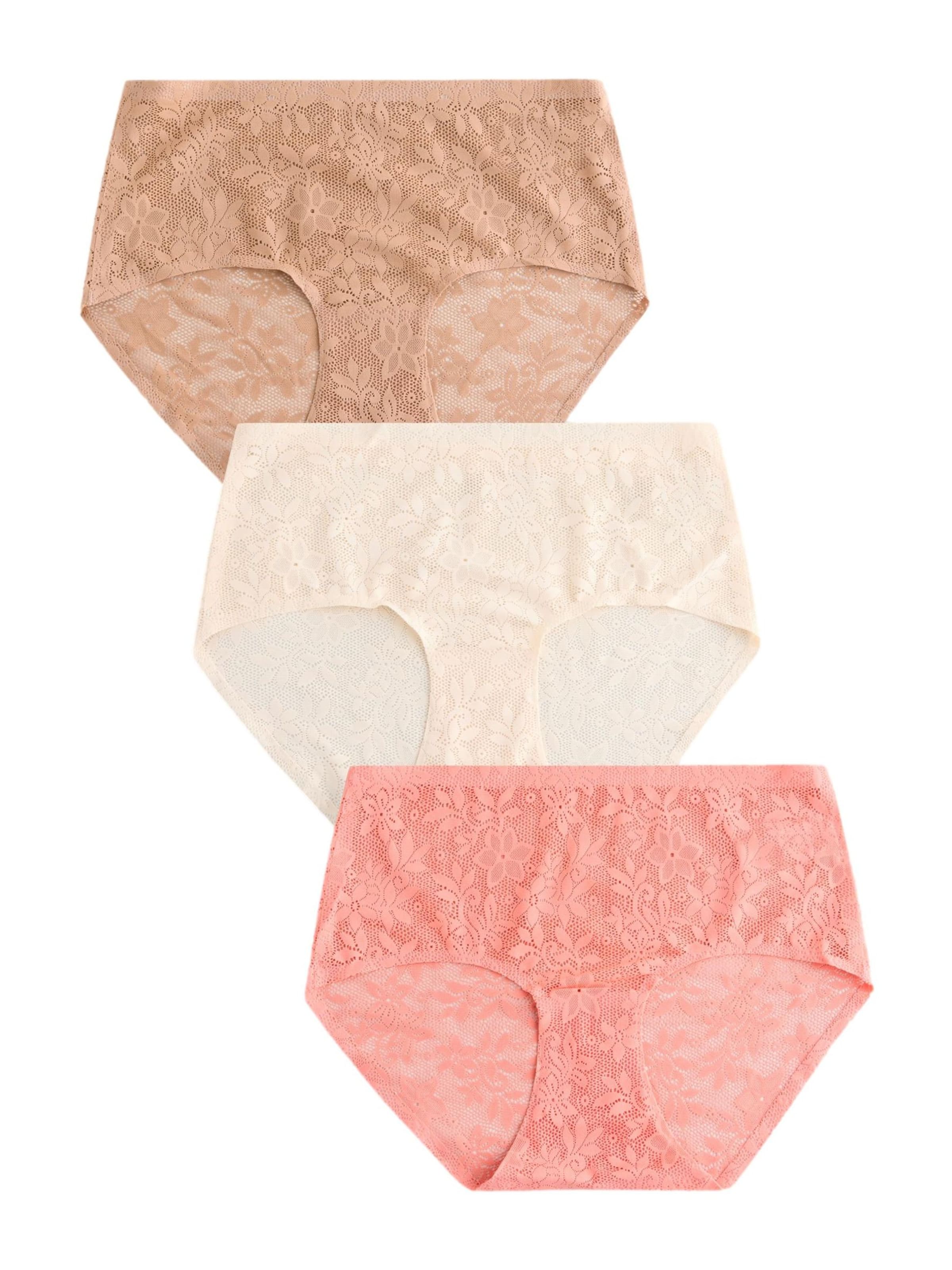 Next Panty in Beige: front
