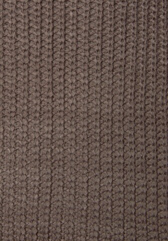 LASCANA Pullover in Braun