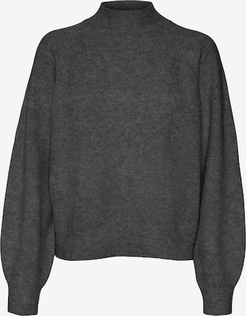 VERO MODA Pullover 'Leaf' in Grau: Vorderseite