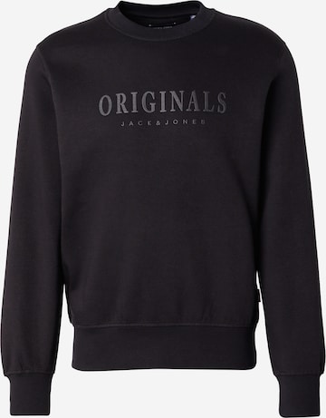 JACK & JONES Collegepaita 'JWHFREDERIKSBERG' värissä musta: etupuoli