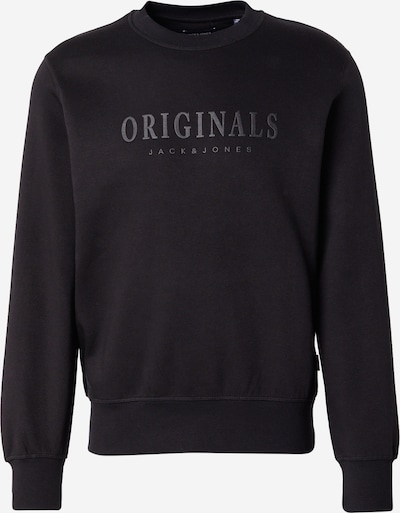 JACK & JONES Collegepaita 'JWHFREDERIKSBERG' värissä harmaa / musta, Tuotenäkymä