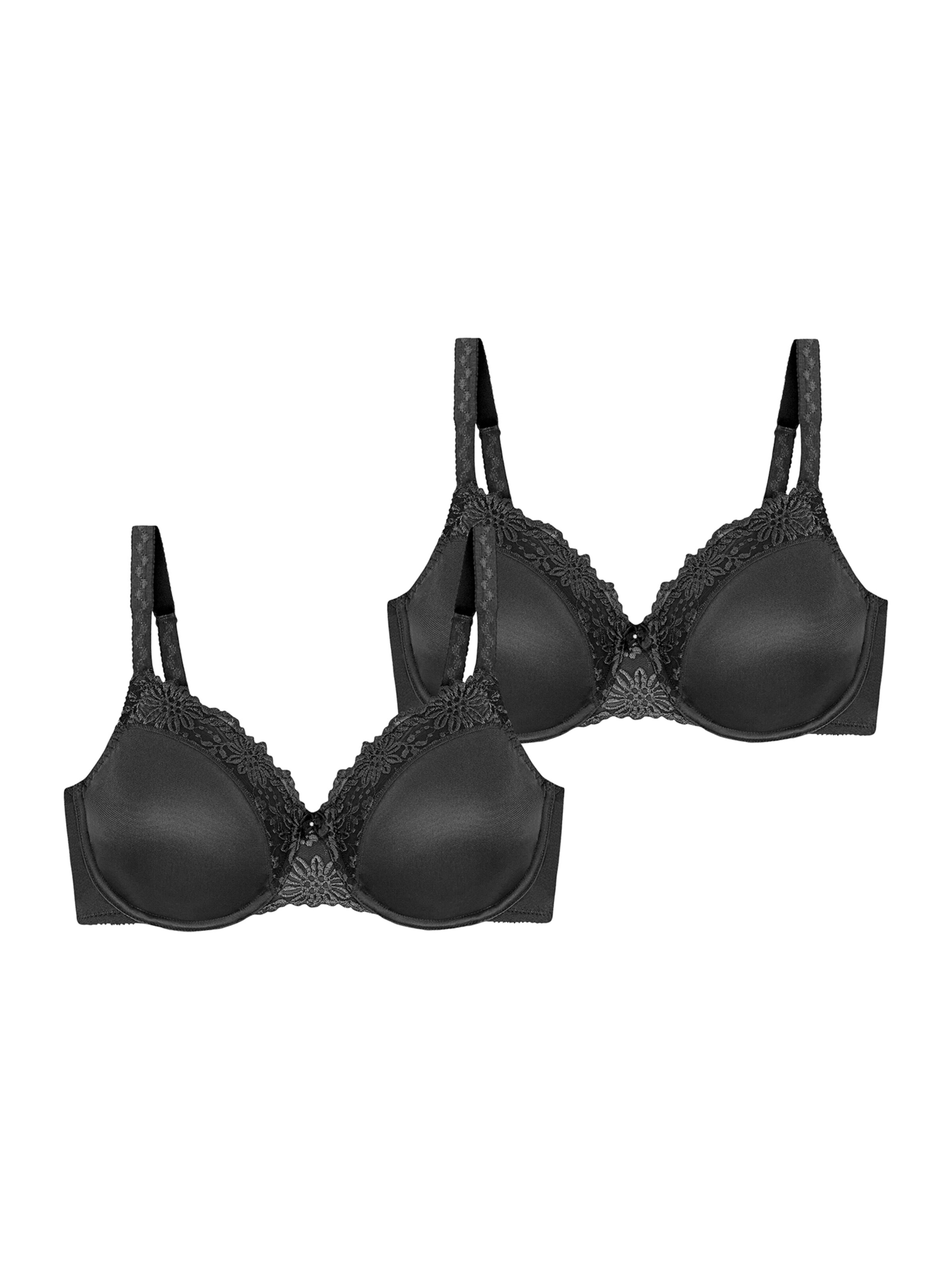 Soutien-gorge ' Ladyform Soft ' TRIUMPH en noir : devant