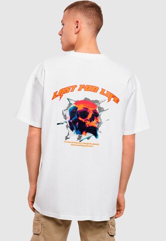 2Y Premium Shirt 'Last For Life' in White: front
