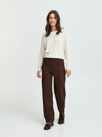 Regular Pantalon à plis ' PARRIN ' b.young en marron