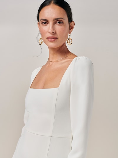 BWLDR Kleid 'AMARIA GOWN' in weiß, Produktansicht