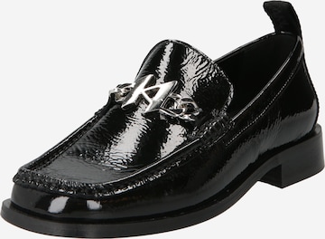 Karl Lagerfeld Classic Flats in Black: front