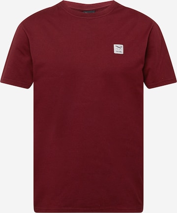 Iriedaily Shirt 'Gabriel' in Rood: voorkant