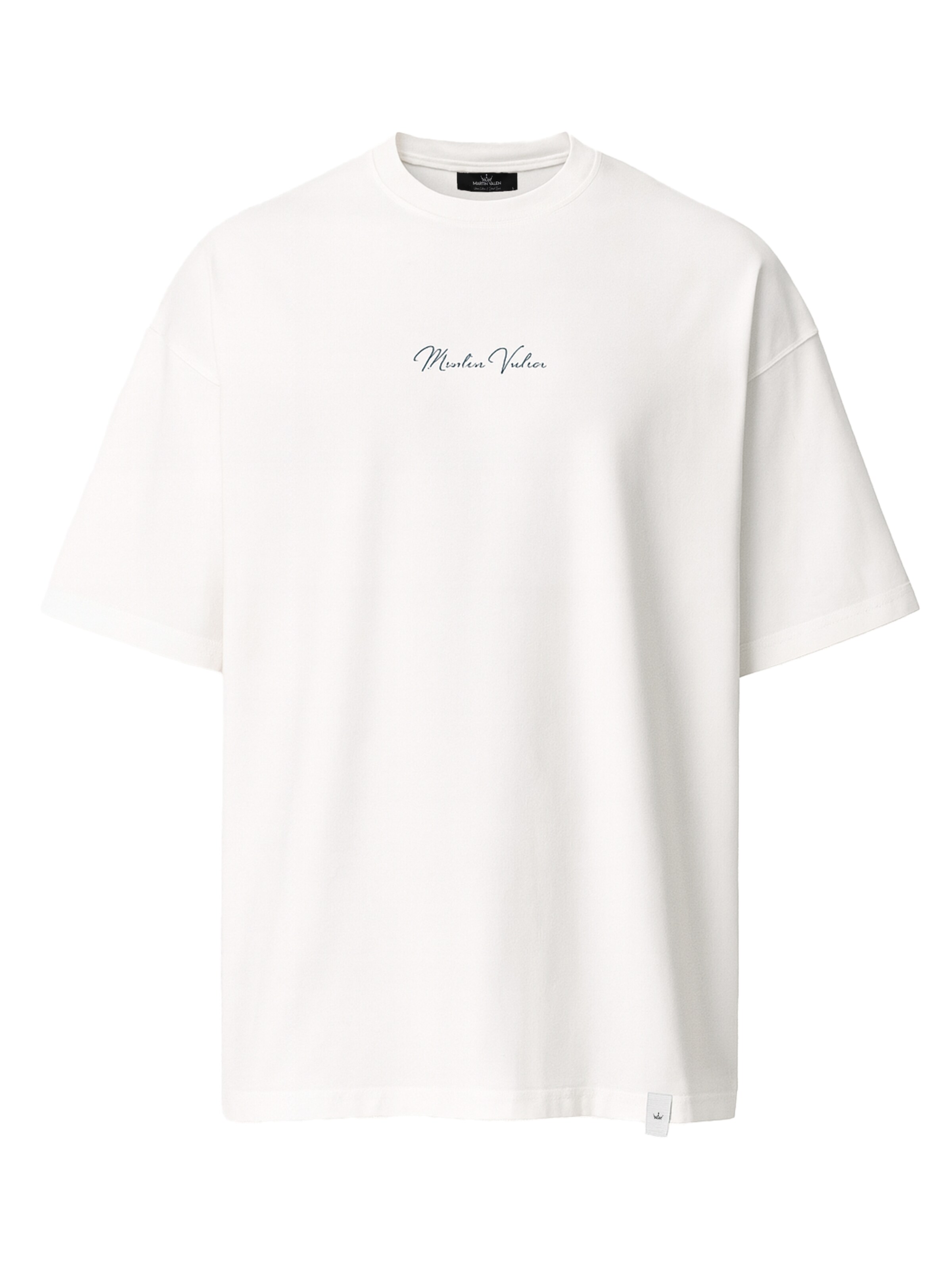 MARTIN VALEN Shirt in Wit: voorkant