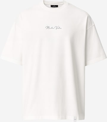 T-Shirt MARTIN VALEN en blanc : devant