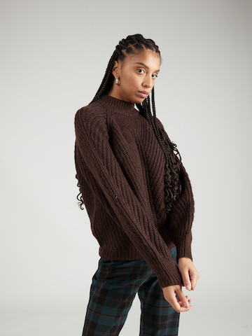 b.young Sweater 'OKSANA' in Brown: front