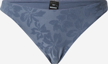 WEEKDAY Bikinihose in Blau: predná strana