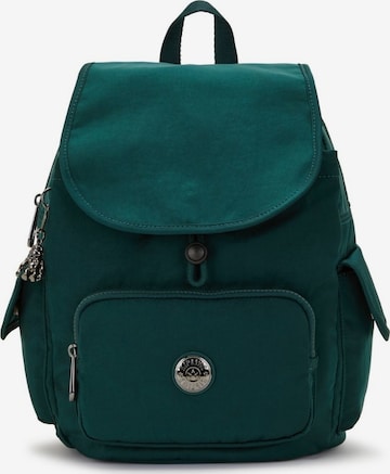 Zaino 'City Pack' di KIPLING in verde: frontale