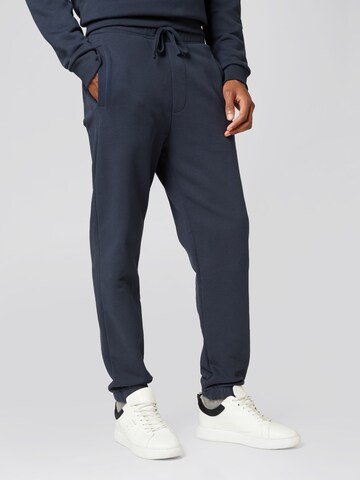 ABOUT YOU x Alvaro Soler Tapered Broek 'Matti' in Blauw: voorkant