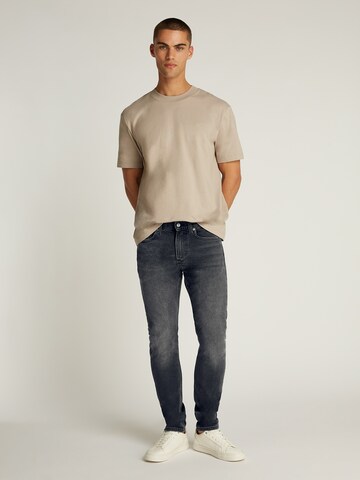 Calvin Klein Jeans Slimfit Jeans in Zwart