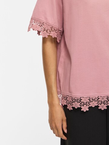 T-shirt 'VIVora' VILA en rose