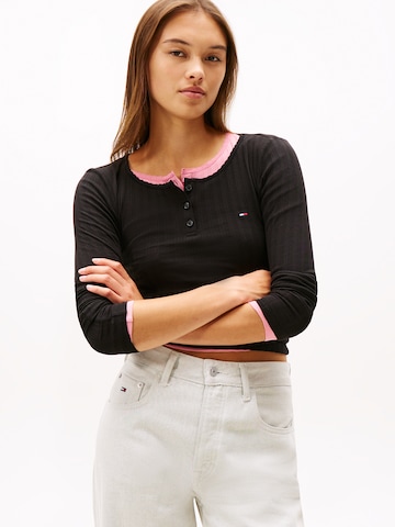 Maglietta di Tommy Jeans in nero: frontale