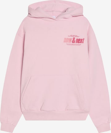 Felpa di Bershka in rosa: frontale