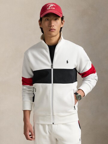 Polo Ralph Lauren Sweatjacke in Weiß: Vorderseite