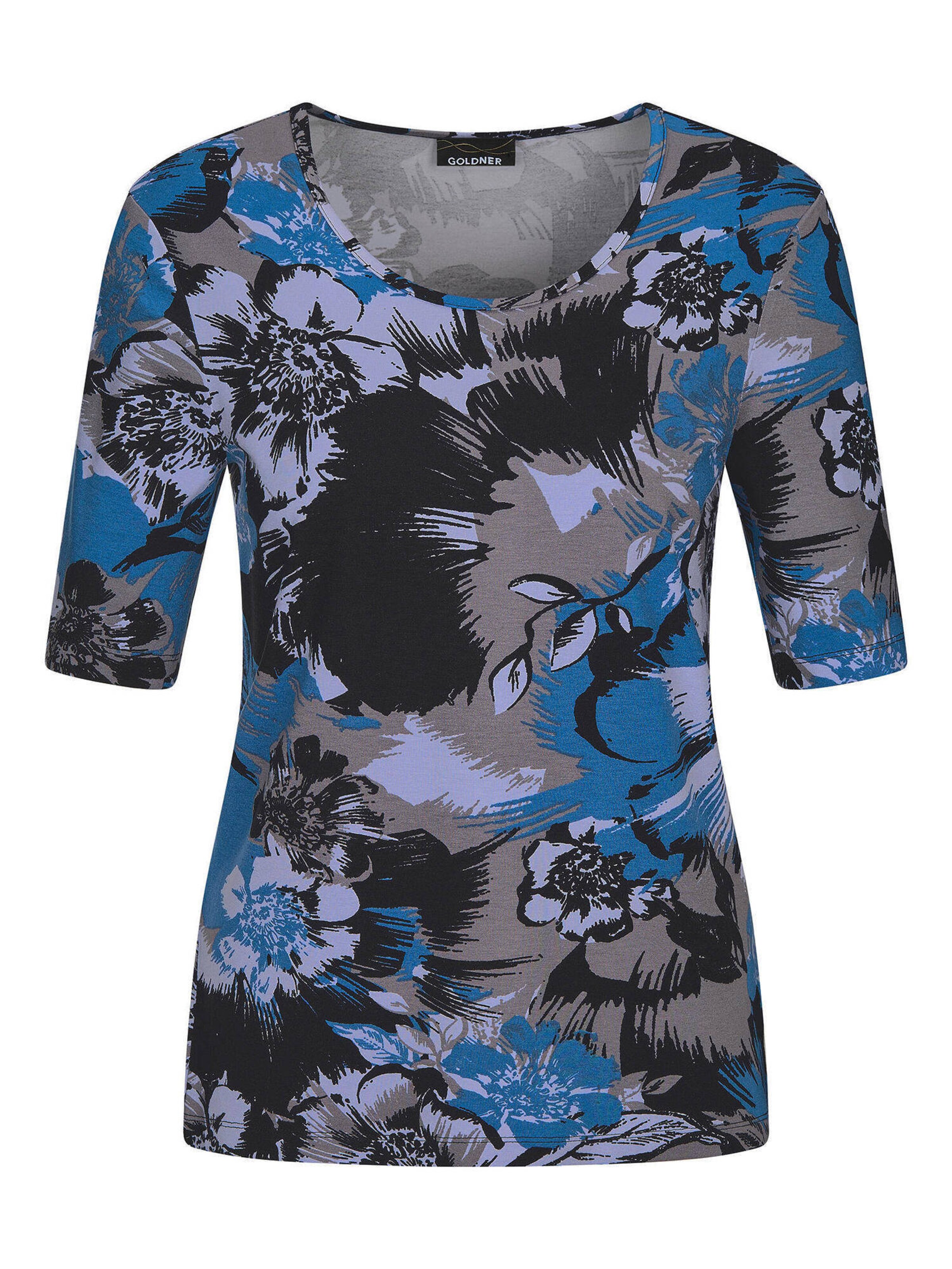 Goldner Shirt in Blauw: voorkant