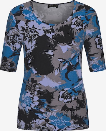 T-shirt Goldner en bleu : devant