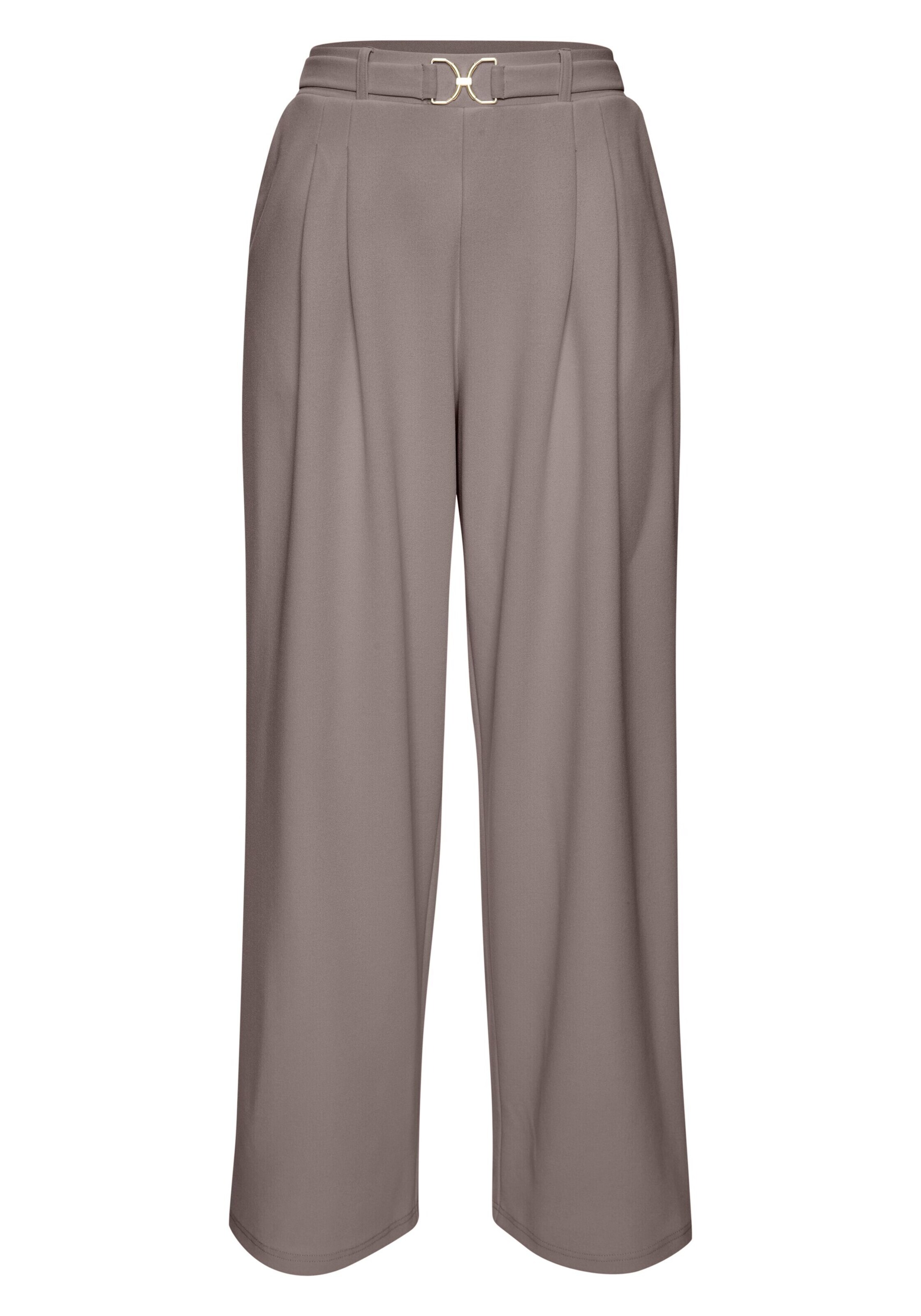 LASCANA Loosefit Hose in Grau: Vorderseite