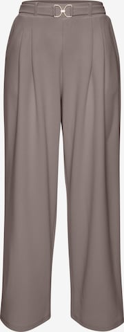 LASCANA Loosefit Hose in Grau: Vorderseite