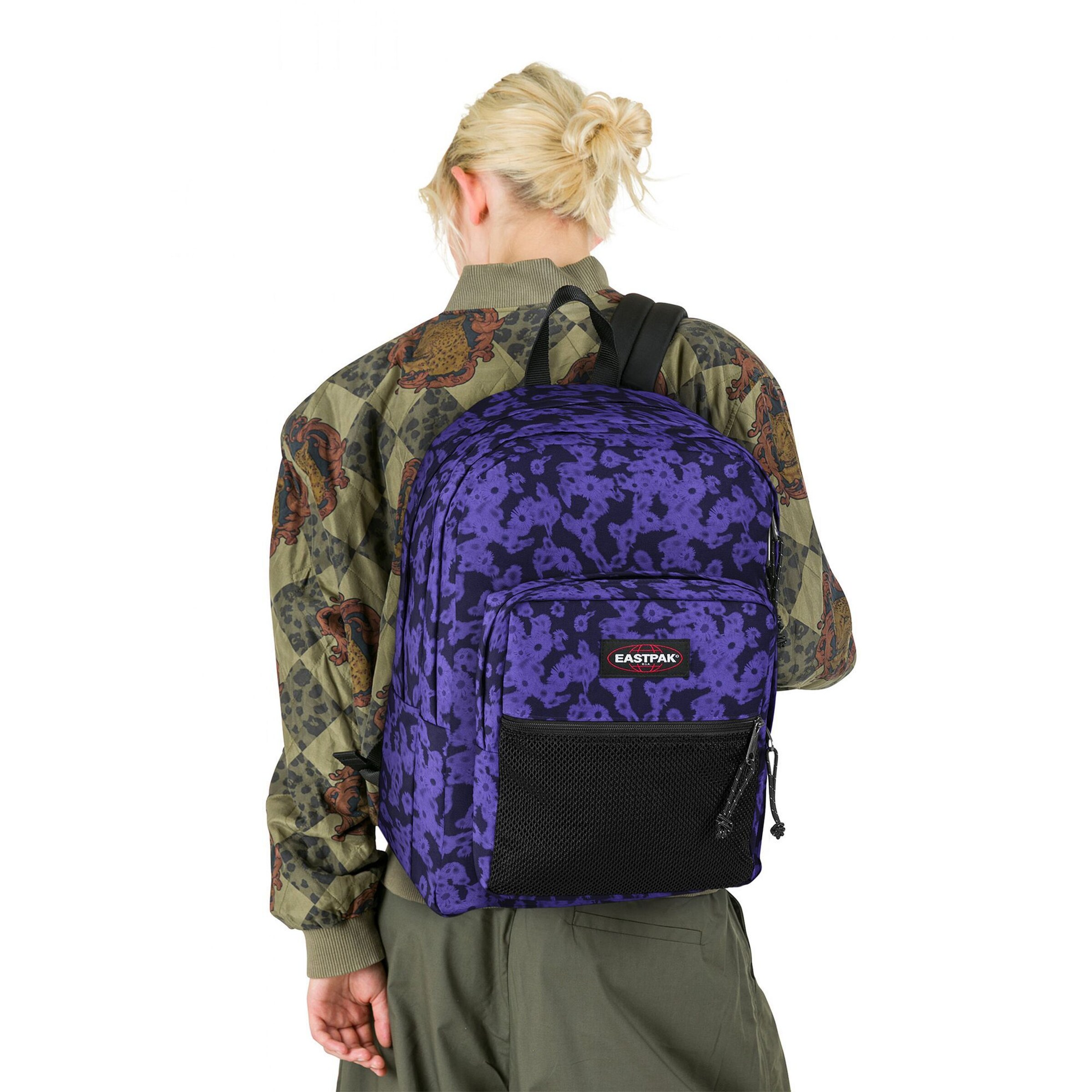 EASTPAK Backpack 'Pinnacle' in Purple: front