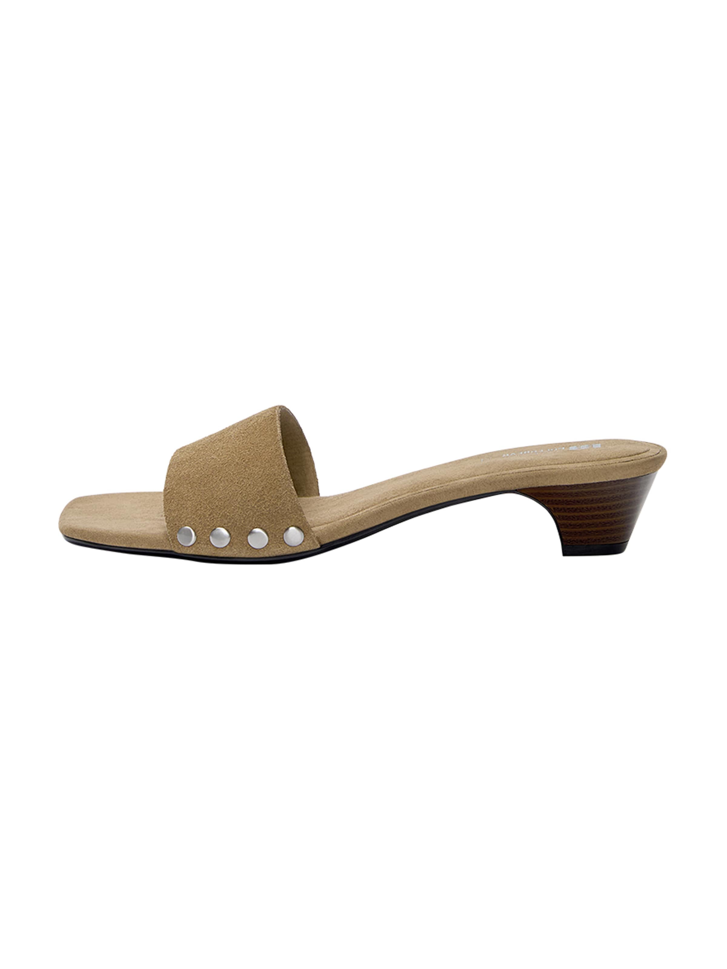 Pull&Bear Mules in Brown