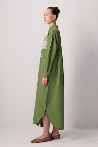Robe de soirée Touche Prive en vert