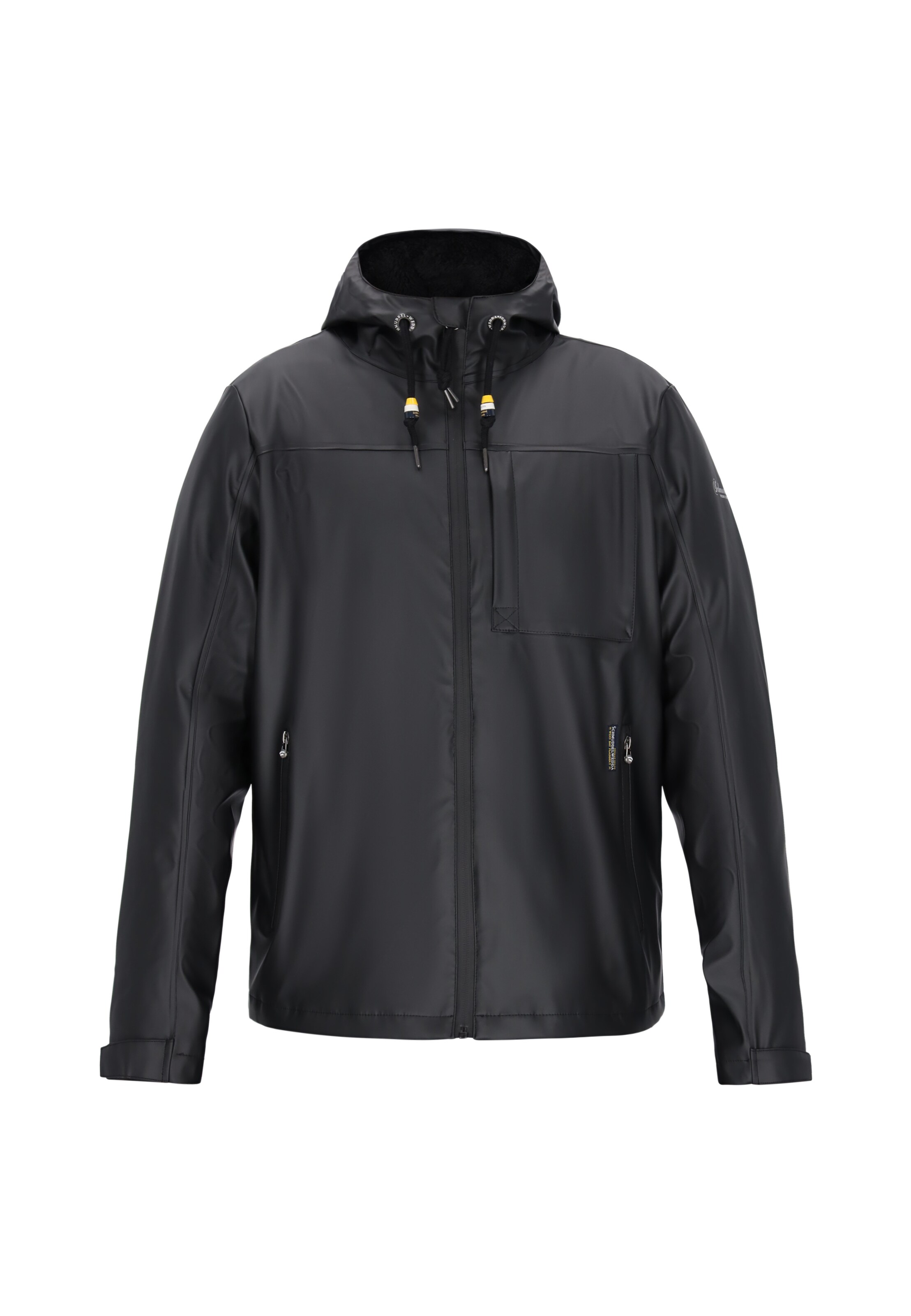 Veste fonctionnelle Drymaster en noir : devant