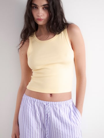 BALMOHK Top - Žltá: predná strana