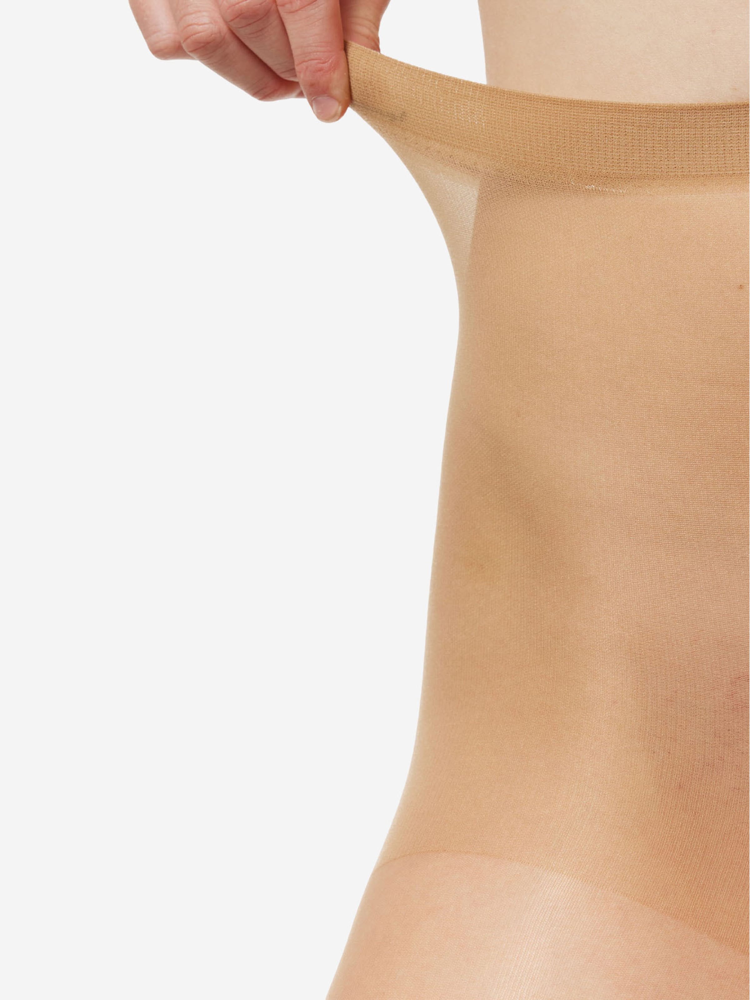 Nur Die Feinstrumpfhose ' Seidenfein 15 DEN ' in Beige