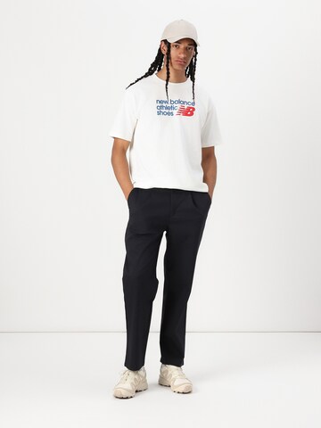 new balance T-shirt i beige