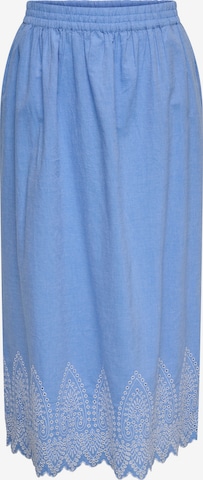 mėlyna ONLY Carmakoma Sijonas 'CARTULUM': priekis