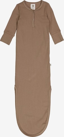 Sacco a pelo di Müsli by GREEN COTTON in marrone: frontale