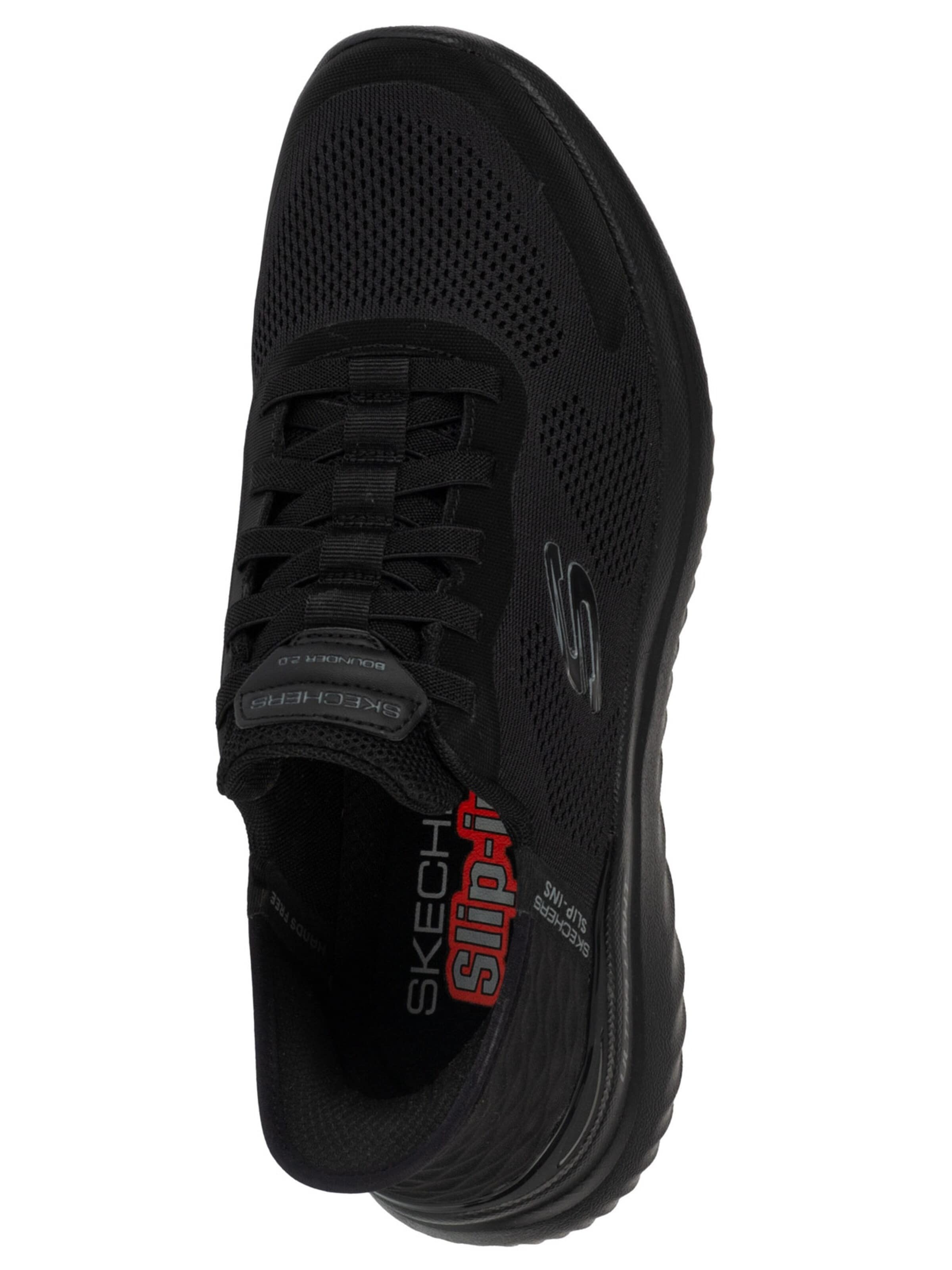 SKECHERS Sneakers laag 'Skechers Slip-Ins: Bounder 2.0 - Emerged' in Zwart