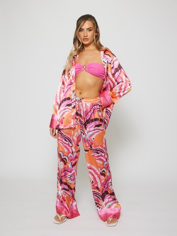 South Beach Wide Leg Bukser i pink
