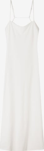 BershkaHaljina - bež boja: prednji dio