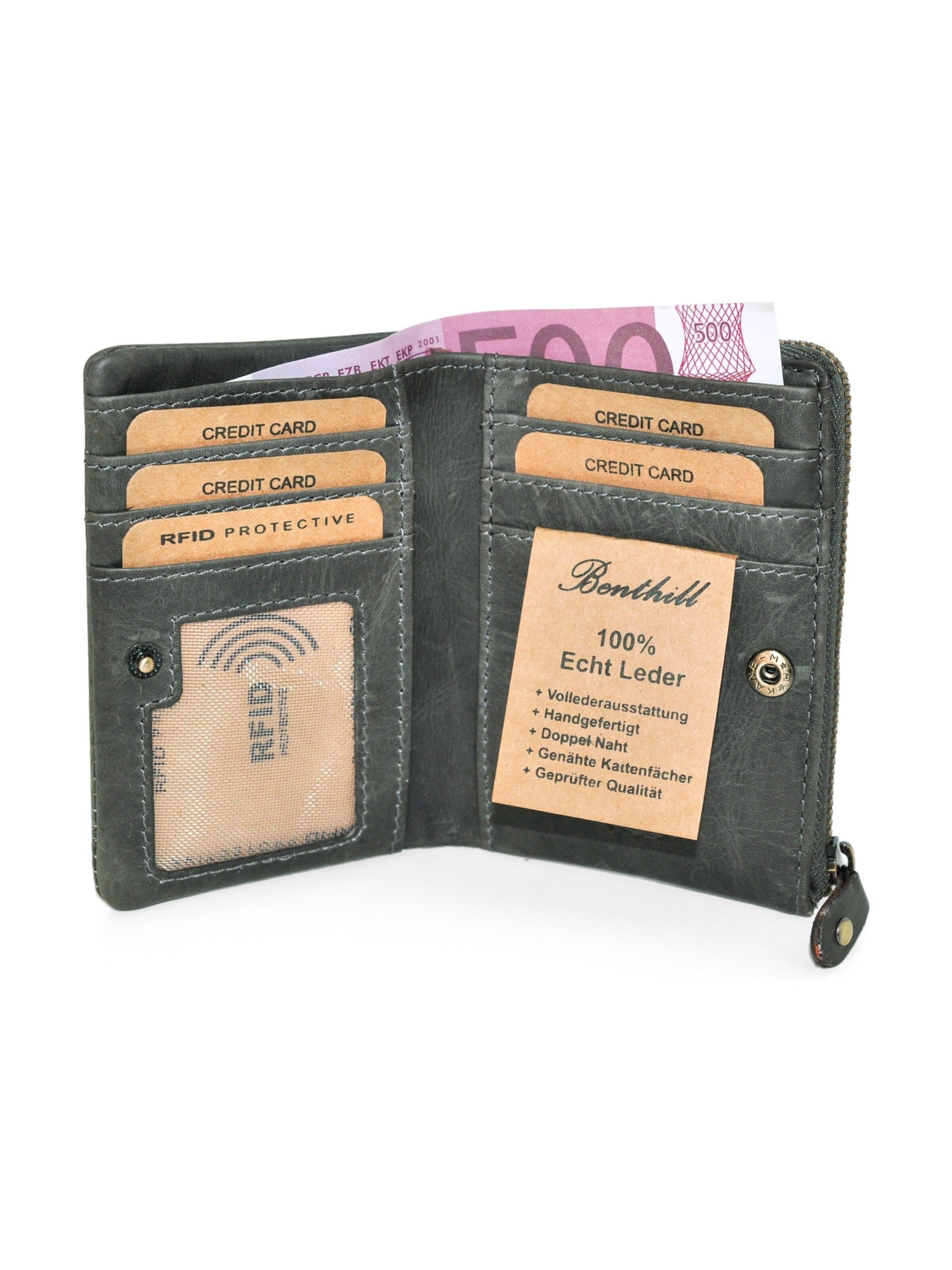 Benthill Wallet in Green