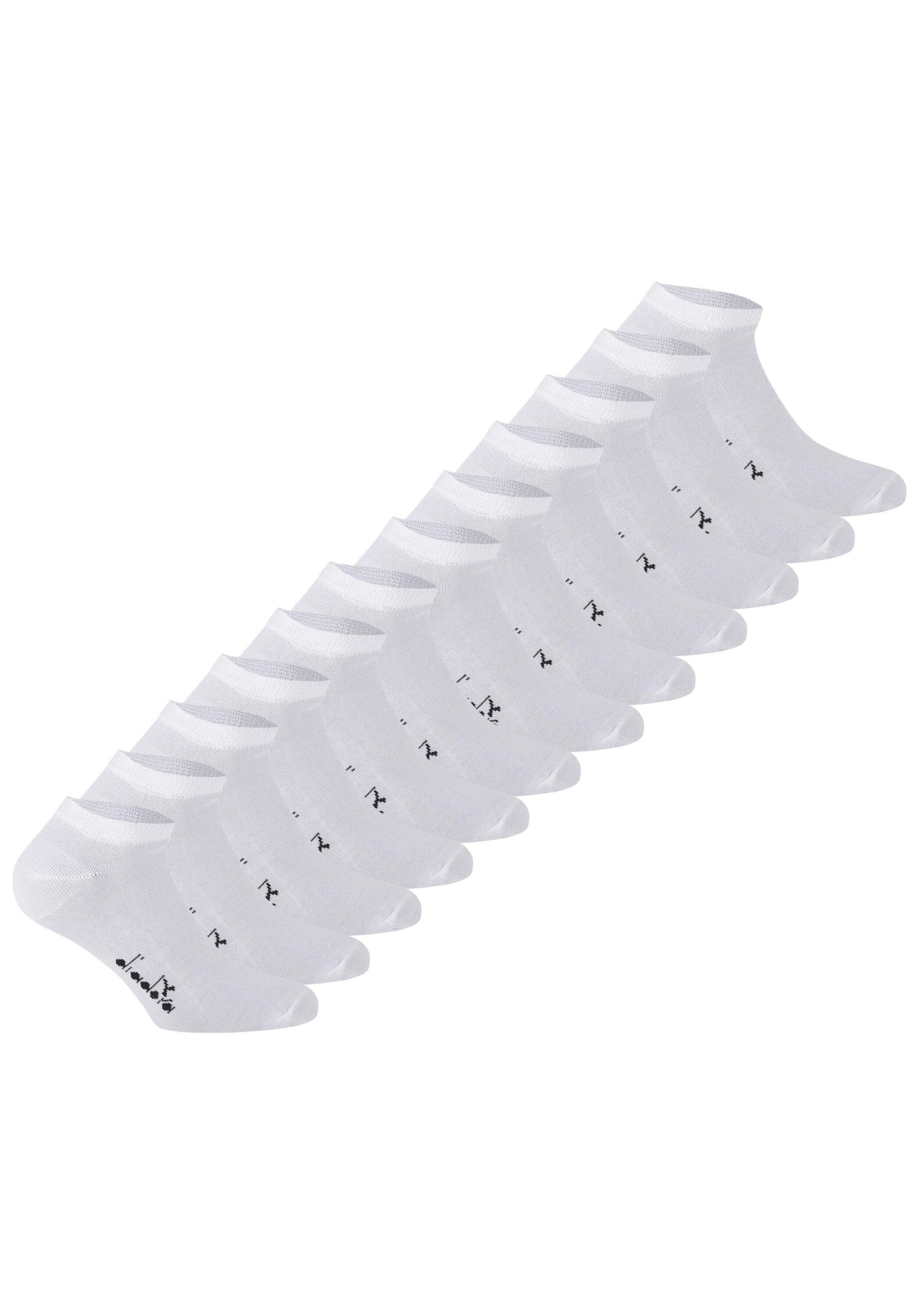 Diadora Calcetines en negro / blanco, Vista del producto