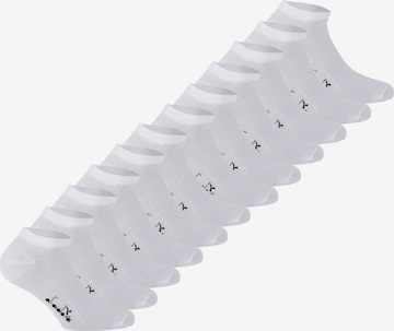Diadora Socken in Weiß: Vorderseite