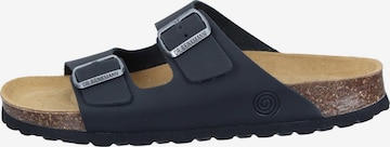 DR. BRINKMANN Pantolette 'Bonillo' in Schwarz: Vorderseite