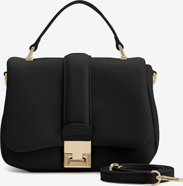 Seidenfelt Manufaktur Tasche 'Evje' in Schwarz: Vorderseite