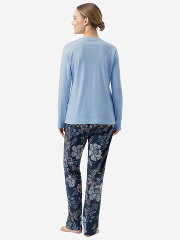 Mey Pyjama 'Nostalgia' in Blauw